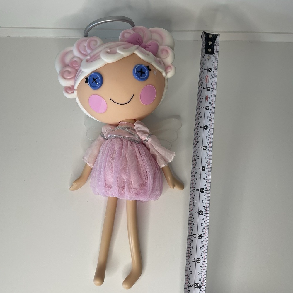Lalaloopsy Cloud E Sky Doll Wings and Halo Pink Dress Shoes 2012 Full Size - Picture 5 of 11